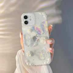 Mayline Embossed Butterfly 3D Bead Case | Smarty