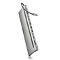 Adaptateur multiport NGS USB-C 12-en-1 – Gris Adaptateur multiport NGS USB-C 12-en-1 – Gris