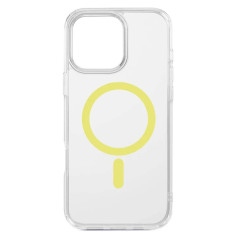 Coque MagSafe iPhone 15 Plus Jaune | Smarty