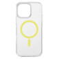Coque transparente MagSafe Next Mobile – iPhone 15 Plus Jaune Coque transparente MagSafe Next Mobile – iPhone 15 Plus Jaune