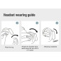 Left Bluetooth Earpiece OWS YJ-77 ECO – White