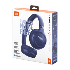 JBL Tune 680NC casque Bluetooth bleu | Smarty