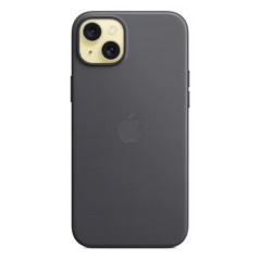 Coque silicone Apple iPhone 15 Plus noire MT103ZM/A
