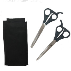 Kit de coiffure ciseaux et cape | Smarty Paris