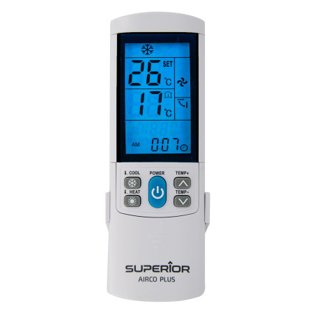 Télécommande universelle climatiseur lumineuse Airco Plus Superior – SUPCU001