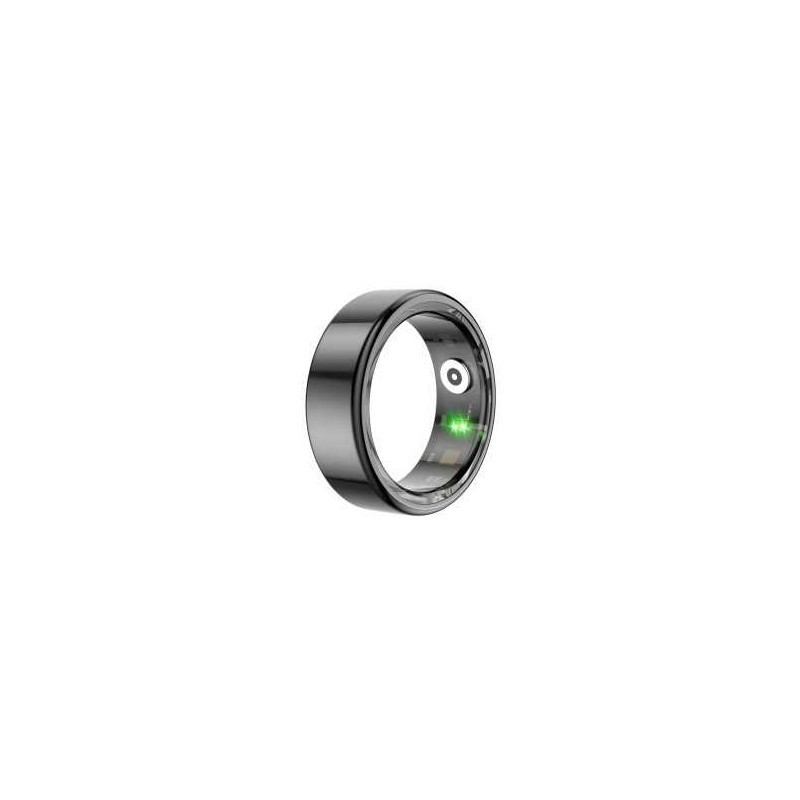 Anneau Intelligent R02 Étanche Offrant un Suivi Avancé de la Santé et de l'Activité Physique Taille 9 - Titane Bleu