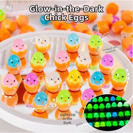 3D Mini Animal Surprise Pack ECO – Cracked Egg Chick Random Color · For Parts