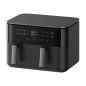 Friteuse à Air Électrique 10L Dual Zone Af 2700W - Noir Friteuse à Air Électrique 10L Dual Zone Af 2700W - Noir