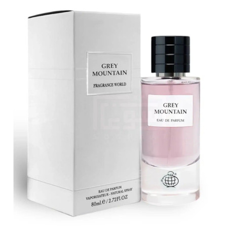 Eau de Parfum Fragrance World Grey Mountain – 80 ml unisexe