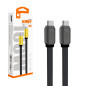 Câble WUW X198 – USB-C vers USB-C 100W Noir