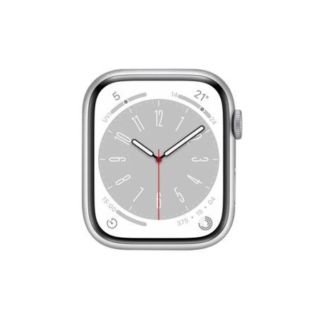 Apple Watch Series 8 Cellulaire 45mm Aluminium Argent (Sans Bracelet e