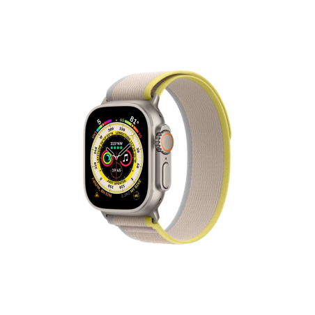 Apple Watch Ultra Cellulaire 49mm Titane Naturel avec Bracelet Trail L