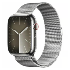 Apple Watch Series 9 Cellulaire 41mm Gris Acier inoxydable a