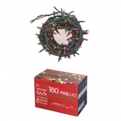 Guirlande Rideau LED 6.3M - Multi couleurs - Montre Réf. G1166 | Smarty