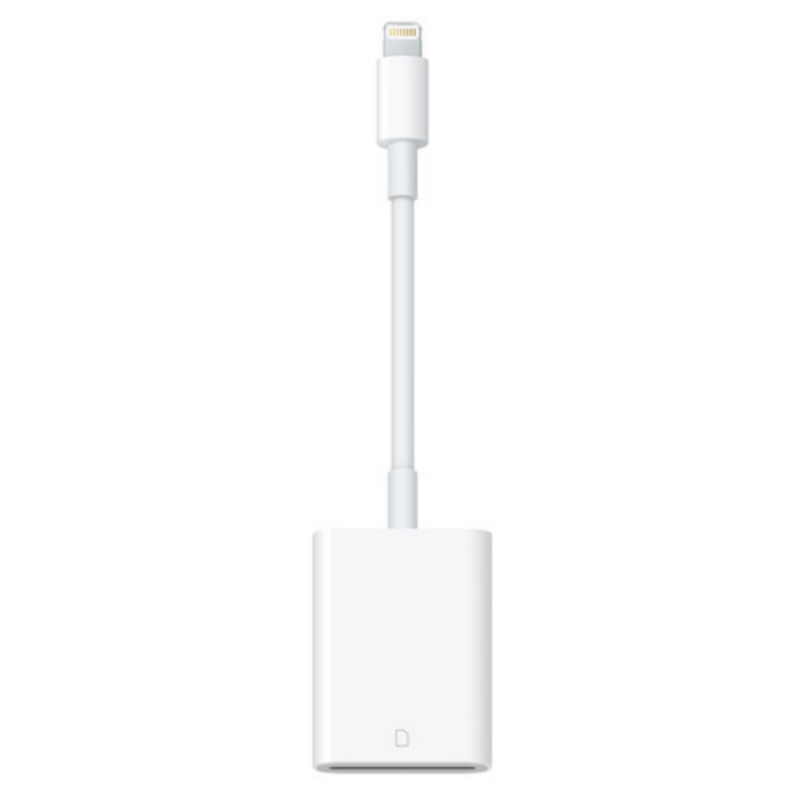 Apple Adaptateur Lightning Lecteur de carte SD – MJYT2ZM/A
