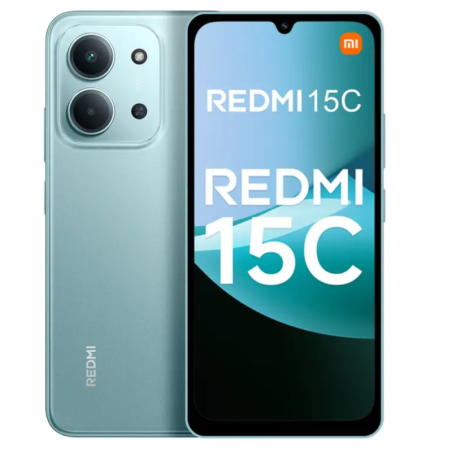 Xiaomi Redmi 15C 8 Go RAM + 256 Go ROM Vert avec NFC - EU - 