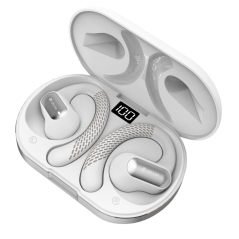 Écouteurs Devia OWS E3 EM055 Bluetooth 10 h blancs