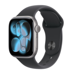 Montre Connectée Apple Watch Series 11 GPS 42mm Aluminium Gris Sidéral avec Bracelet Sport M/L - Neuf | Smarty Paris