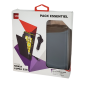 Coque cuir ECO Pack Essentiel – Nokia Lumia 520 Noir avec chargeur et film Coque cuir ECO Pack Essentiel – Nokia Lumia 520 Noir avec chargeur et film