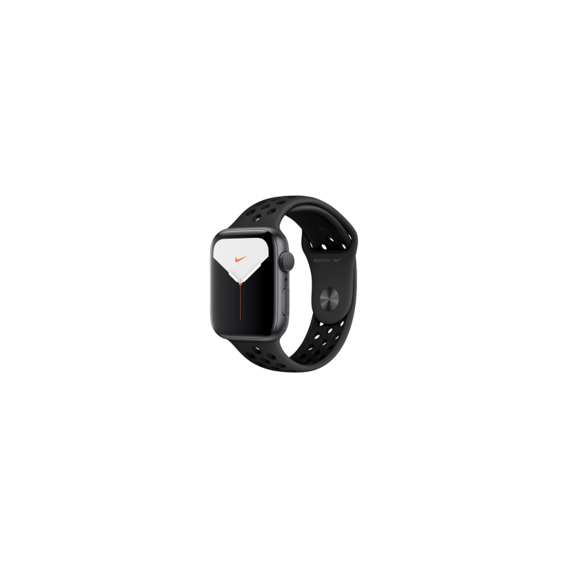 Montre Connectée Apple Watch Series 5 Cellulaire 44mm Nike Noir Aluminium Avec B… — Reconditionné Garanti 12 mois · Smarty Paris