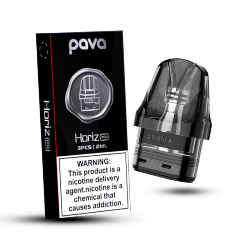 Cartouches rechargeables PAVA Horiz Pod – Lot de 3, 2 ml par cartouche Cartouches rechargeables PAVA Horiz Pod – Lot de 3, 2 ml par cartouche