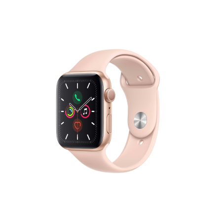 Montre Connectée Apple Watch Series 5 Cellulaire 44mm Or Aluminium avec Bracelet… — Reconditionné Garanti 12 mois · Smarty Paris