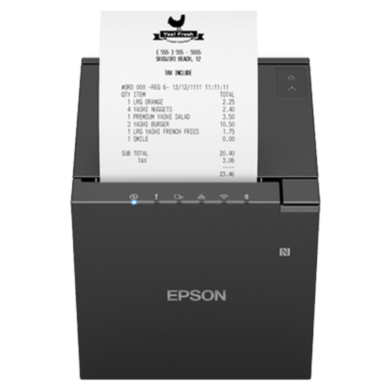 Imprimante thermique directe Epson TM-M30III – USB USB-C BT Ethernet Wi‑Fi Imprimante thermique directe Epson TM-M30III – USB USB-C BT Ethernet Wi‑Fi