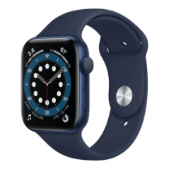 Montre Connectée Apple Watch Series 6 GPS 40mm Bleu Aluminium avec Bracelet - Reconditionné grade AB | Smarty