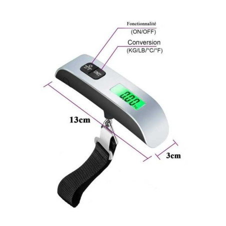 Hanging Scale CIAOBOSI TX-39887 – 10g to 50kg