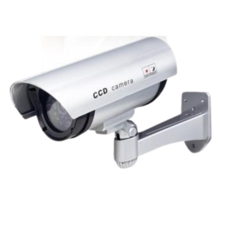 Pistol-Style Dummy Camera CIAOBOSI TX-9297 – Silver
