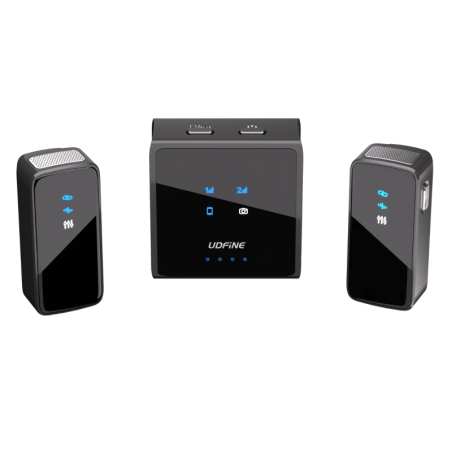 Wireless Microphone Udfine Mic Active – Black U25BLA01AC