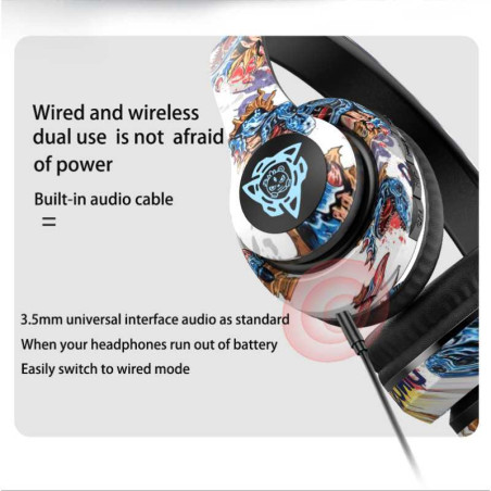 Foldable Bluetooth Headphones ECO P35 – Model A