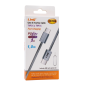 Câble USB-C vers USB-C LinQ CC7838 – PD 60W, 1 m, blanc