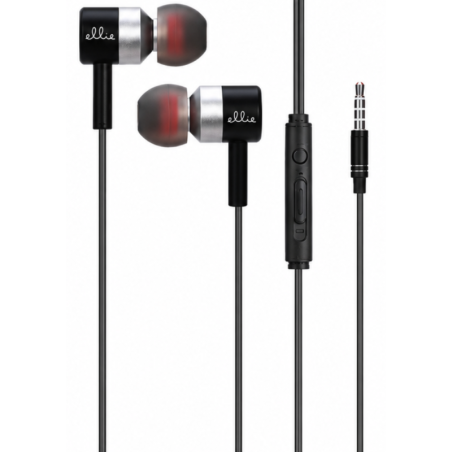 Wired Earphones Ellietech AT210 – jack, hands-free, black