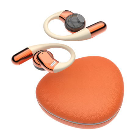 Wireless Earbuds EGA T05 – OWS 5.4, ENC, 7.5h, Orange