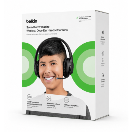 Casque de jeu enfant Belkin Bluetooth/Jack