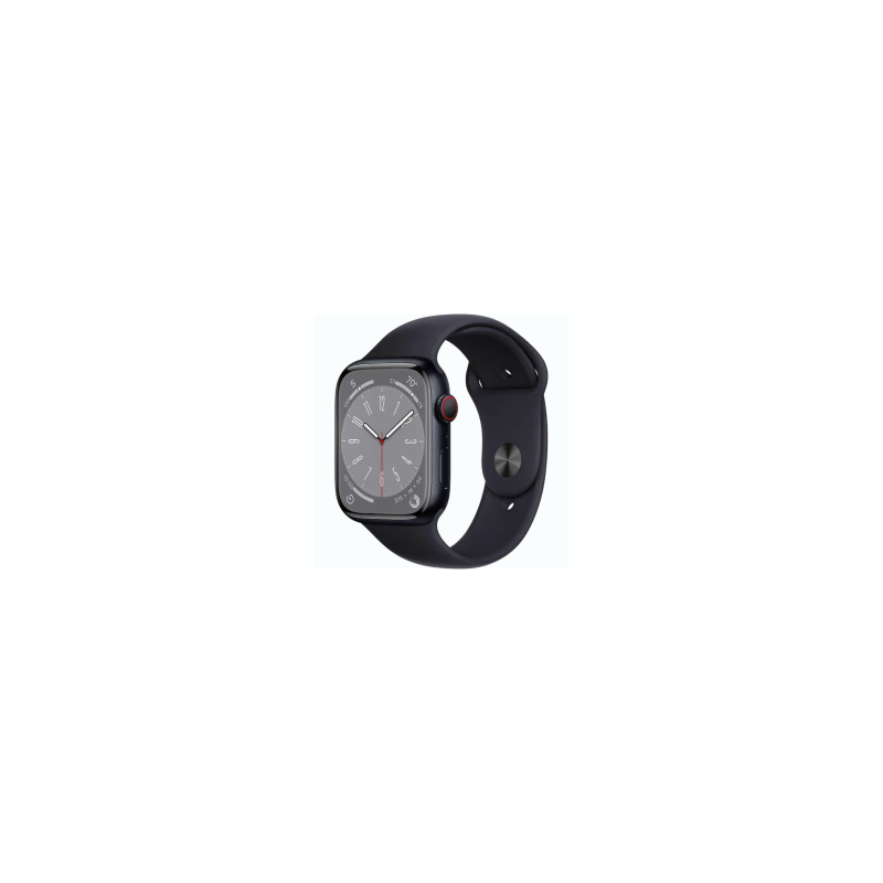 Montre Connectée Apple Watch Series 8 Cellulaire 41mm Minuit Aluminium avec Bracelet - Grade AB avec Bo… — R3 · Smarty Paris 18e
