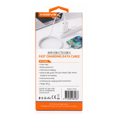 Câble de Charge USB-C/USB-C 3M 60W XSSIVE XSS | Smarty Paris