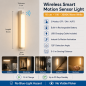 Lampe LED à Détecteur de Mouvement Sans Fil 10cm 1W 3000K USB Rechargeable - Blanc Chaud Lampe LED à Détecteur de Mouvement Sans Fil 10cm 1W 3000K USB Rechargeable - Blanc Chaud