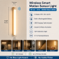 Lampe LED à Détecteur de Mouvement Sans Fil 50cm 5W 3000K USB Rechargeable - Blanc Chaud Lampe LED à Détecteur de Mouvement Sans Fil 50cm 5W 3000K USB Rechargeable - Blanc Chaud