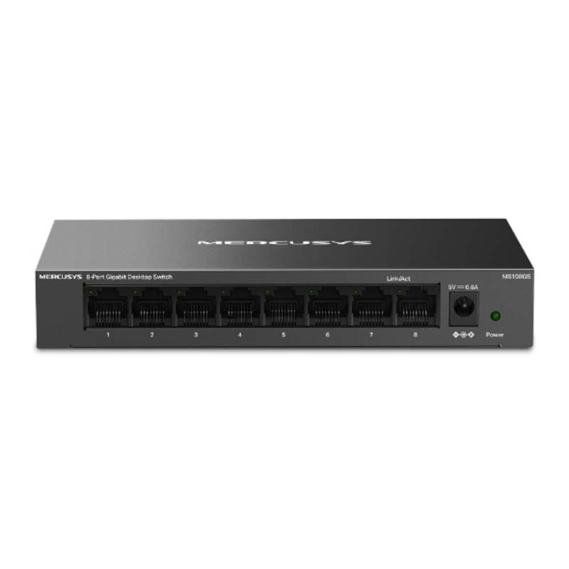 Desktop Network Switch Mercusys MS108GS – 8 Gigabit Ports Desktop Network Switch Mercusys MS108GS – 8 Gigabit Ports
