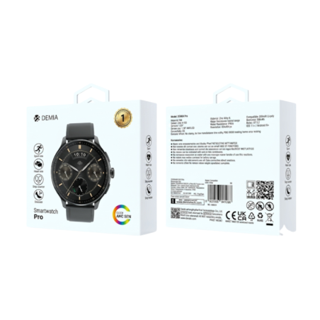 Montre Connectée Devia Smart Watch Pro 6 - Noir
