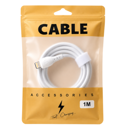 Câble USB-C / Lightning - 1M - Plus Épais