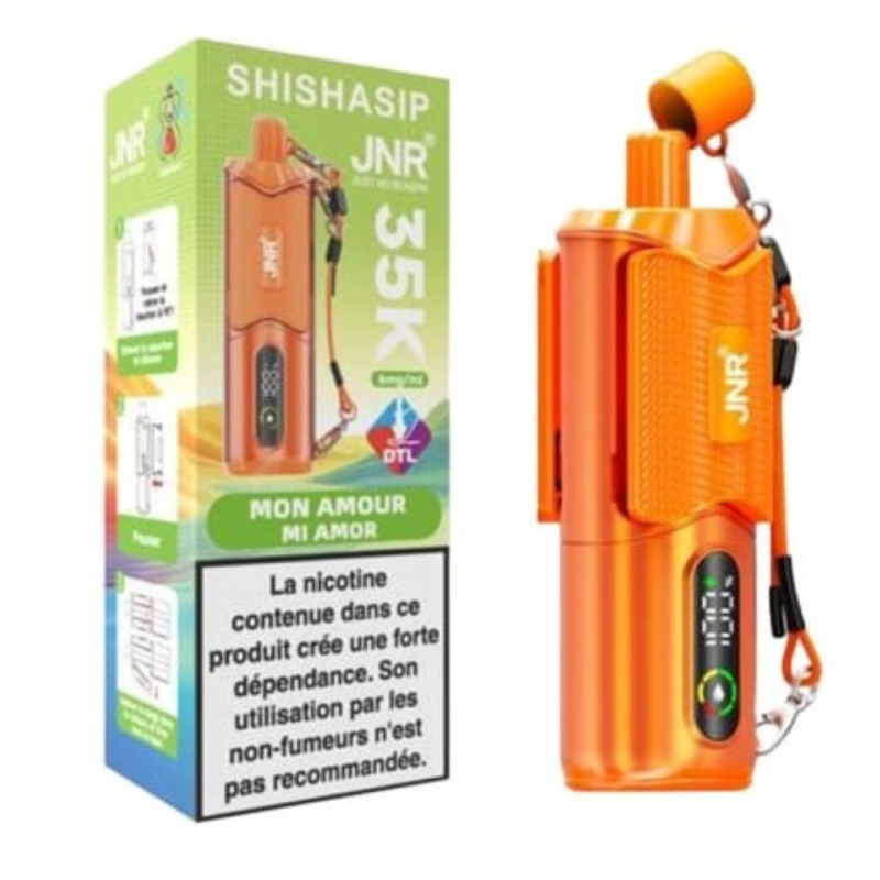 Vapoteuse E-Liquide Rechargeable - JNR SHISHASIP - 35K - Mangue,Ananas Vapoteuse E-Liquide Rechargeable - JNR SHISHASIP - 35K - Mangue,Ananas