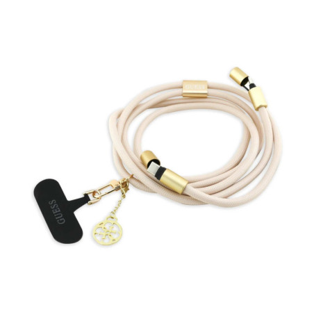 Câble Collier Ajustable Tressé avec 4G Charm | Smarty Paris