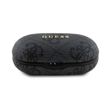 Écouteurs TWS + Station de Charge ENC avec Logo GUESS GUTWSP4EGK - Noir