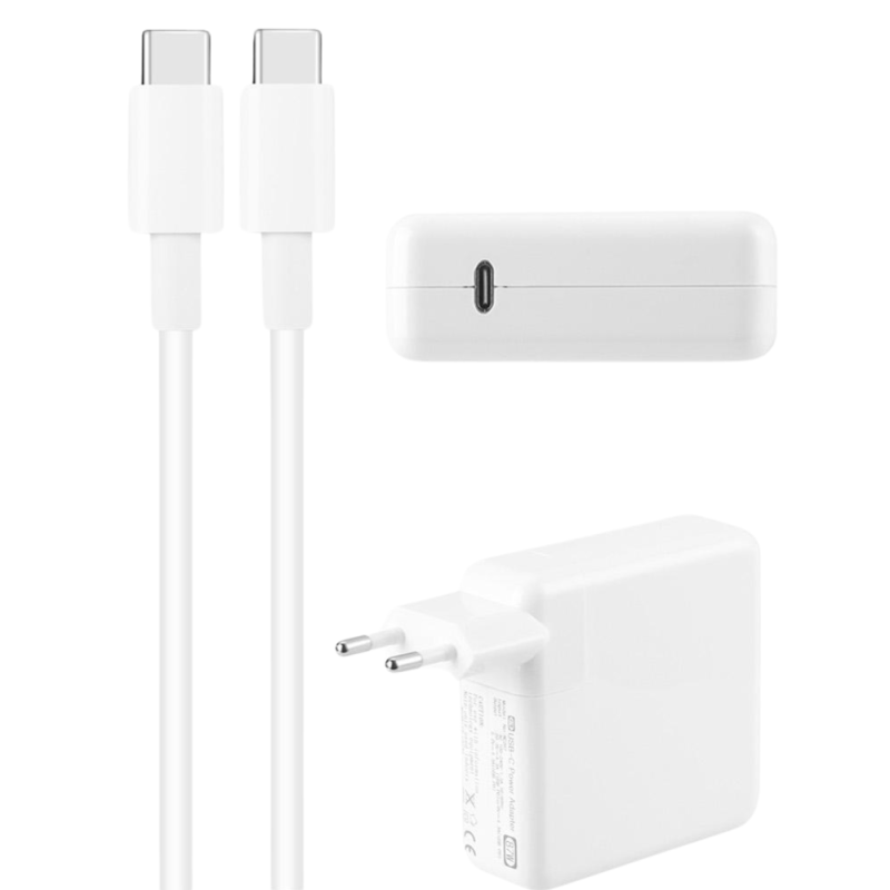 Kit Chargeur avec Câble Pour Macbook USB-C / USB-C 87W 2M USB Ellietech NC207
