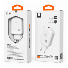 Adaptateur Secteur USB & Type-C 30W WUW-C297 | Smarty Paris