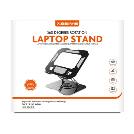 Support ordinateur portable rotatif 360° 10-17 inch XSSIVE XSS-STAND18