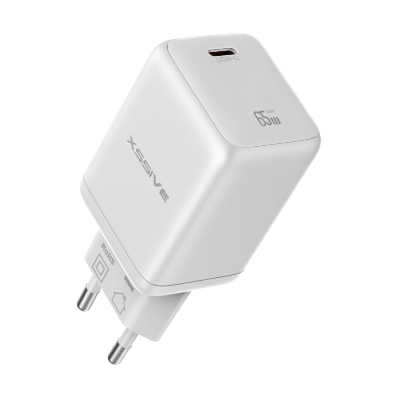 Mini chargeur rapide XSSIVE XSS-AC90 – USB-C, GaN PD, 65 W